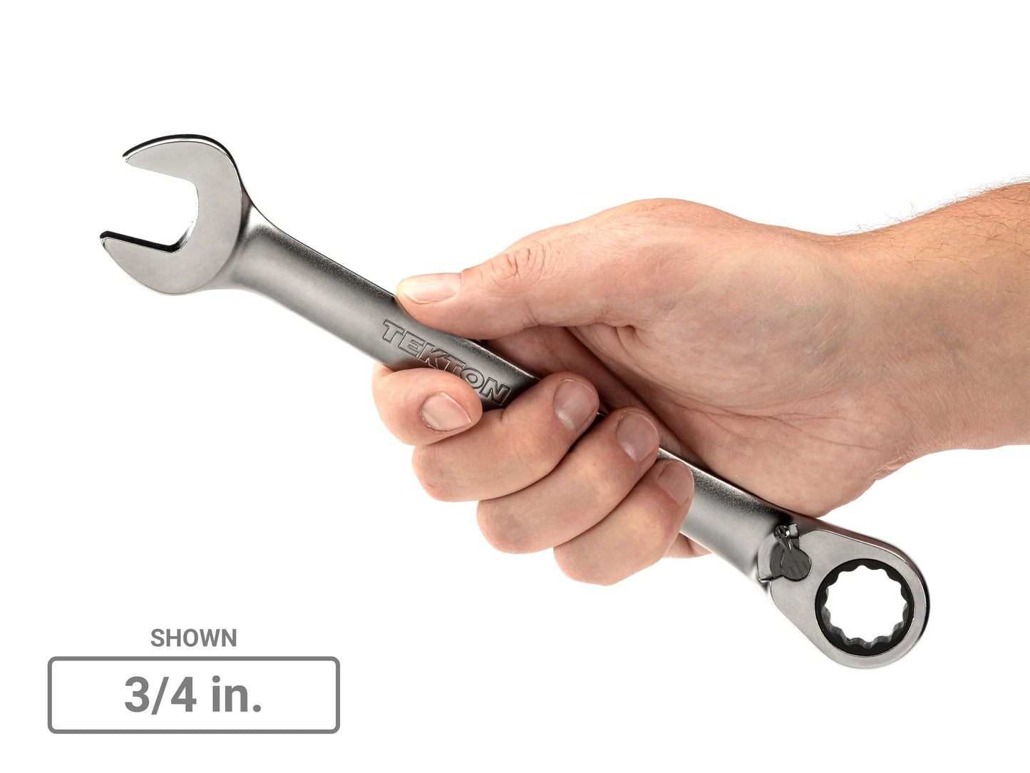 TEKTON Reversible 12-Point Ratcheting Combination Wrench Set with Modular Wrench Organizer, 11-Piece (1/4-3/4 in.) | WRC94300