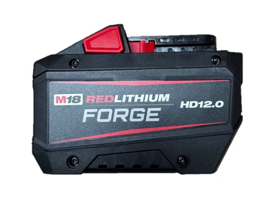 Milwaukee M18 REDLITHIUM FORGE HD12.0 High Output Battery Pack - 18V Lithium-Ion Power Tool Battery - Model 48-11-1813