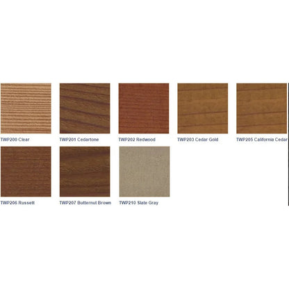 TWP 207 Butternut Brown Shake and Shingle Sealant - Professional Strength, Deep Penetrating Wood Protectant, UV & Water Resistant, Easy Apply - 5 Gallon