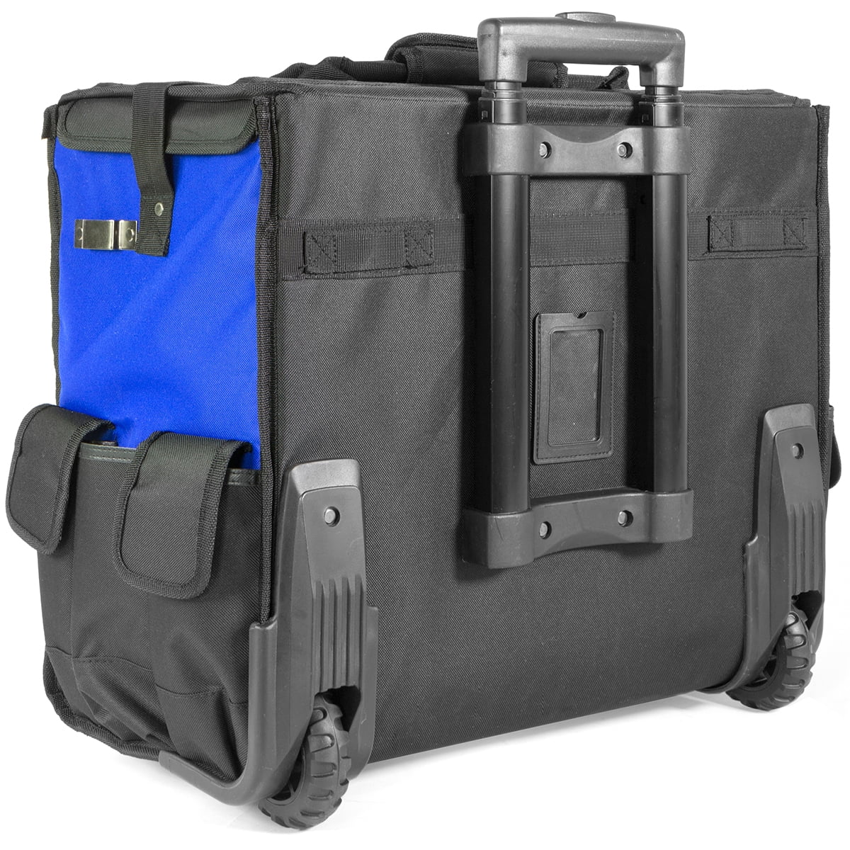 Stark USA 20'' Rolling Tool Bag, Waterproof Tool Bag with Wheels, Portable Storage Organizer Rolling Tool Tote, for Electrician, Construction