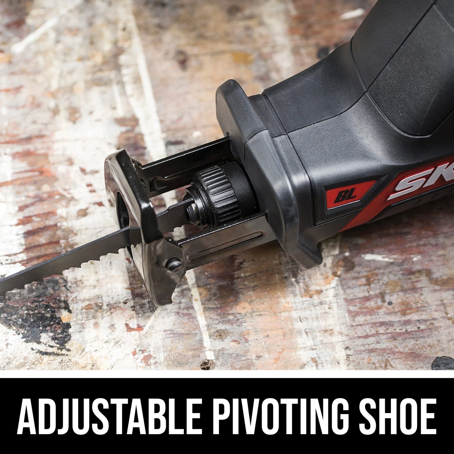 SKIL PWR Core 12? Brushless 12V Cordless Reciprocating Saw with PWR Jump Charger