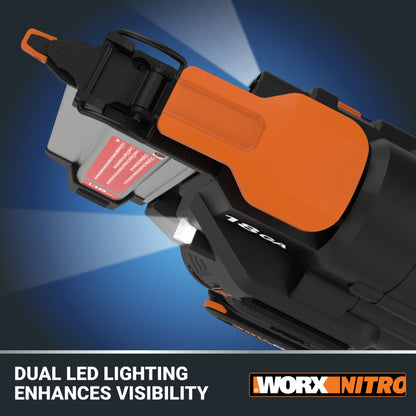 Worx Nitro WX842L.9 20V Power Share Cordless 18GA Brad Gun (No Battery and Charger Included - Tool Only)