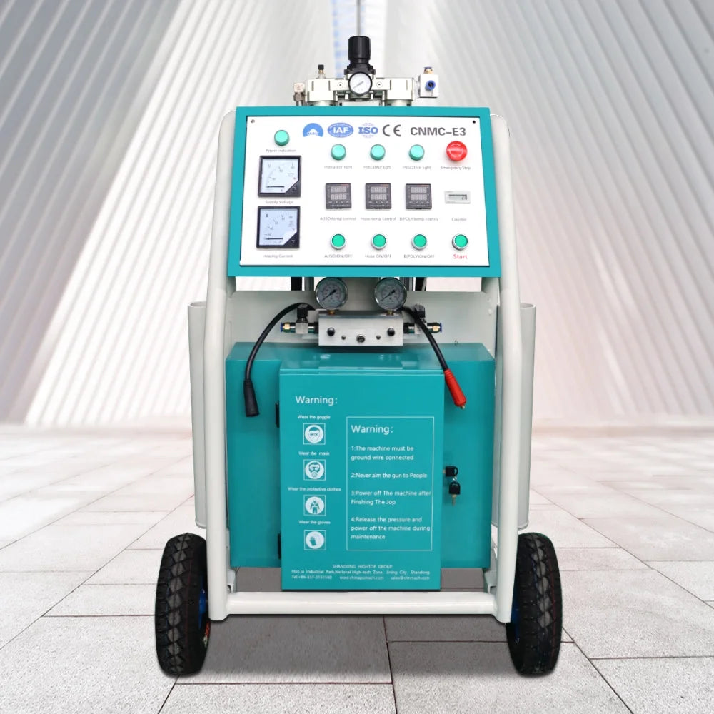 Pneumatic PU Foam Spray Machine 110V 3.5Kw High Power Polyurethane Insulation Spray Machine,Polyurethane Foam Sprayer for Wall and Roof Insulation Spray