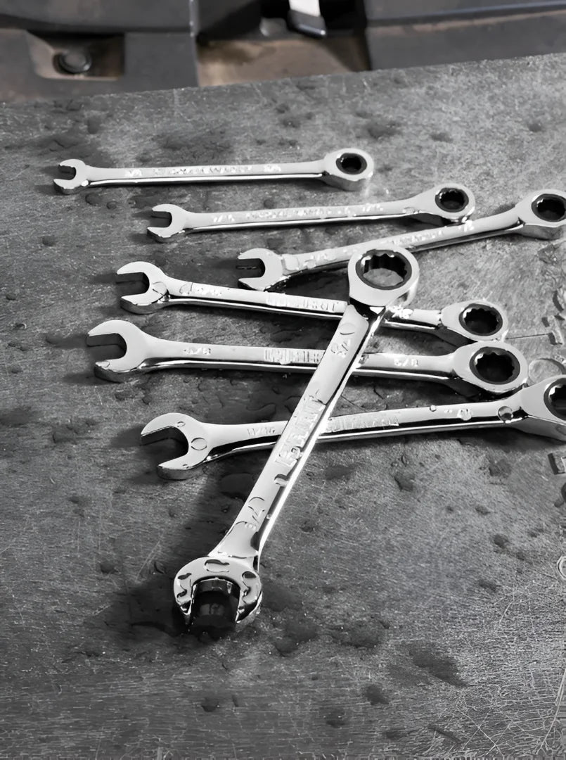 HART 215-Piece Mechanics Tool Set, Multiple Drive, Chrome Finish