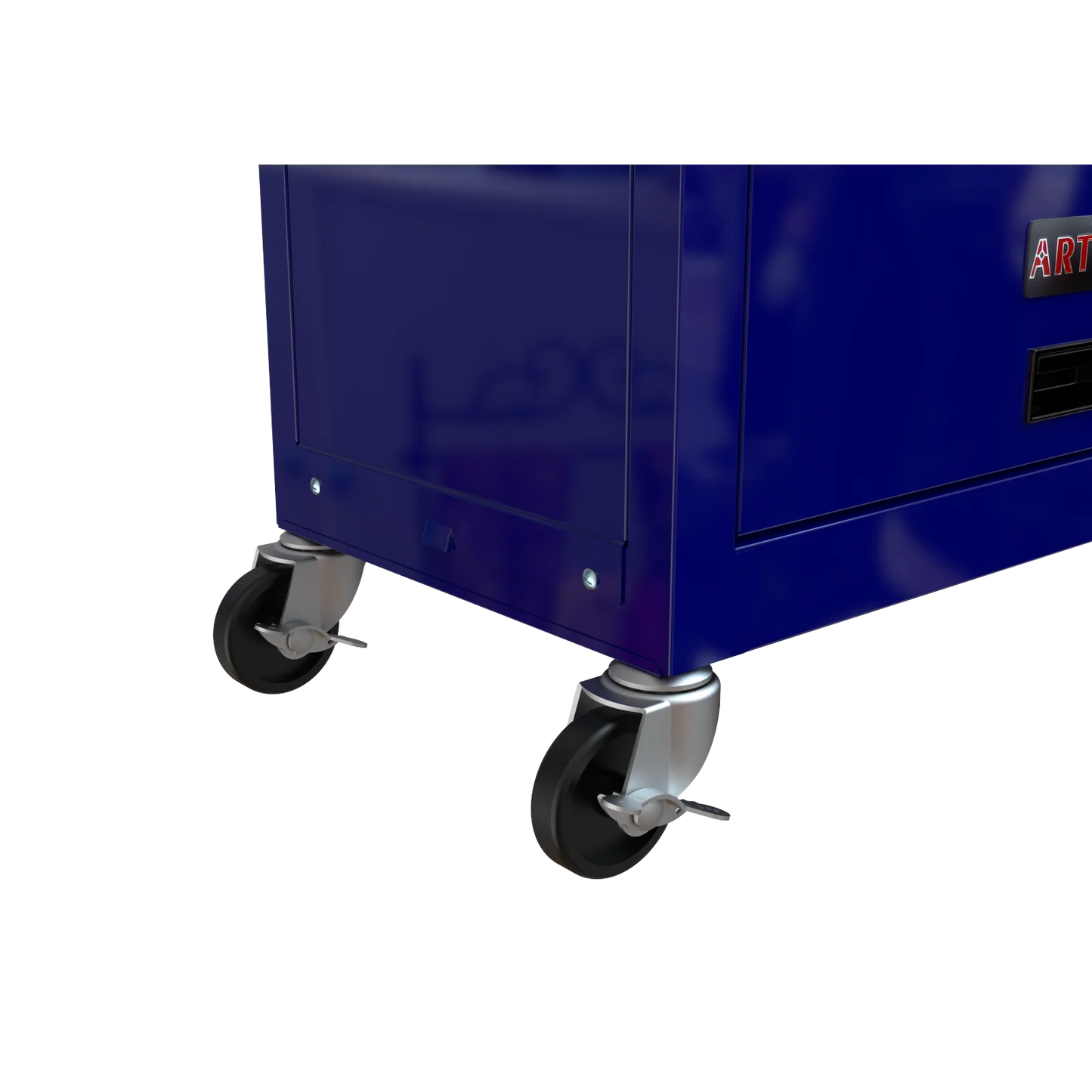 Pouseayar 8-Drawer High Capacity Rolling Tool Chest Storage Cabinet, Blue