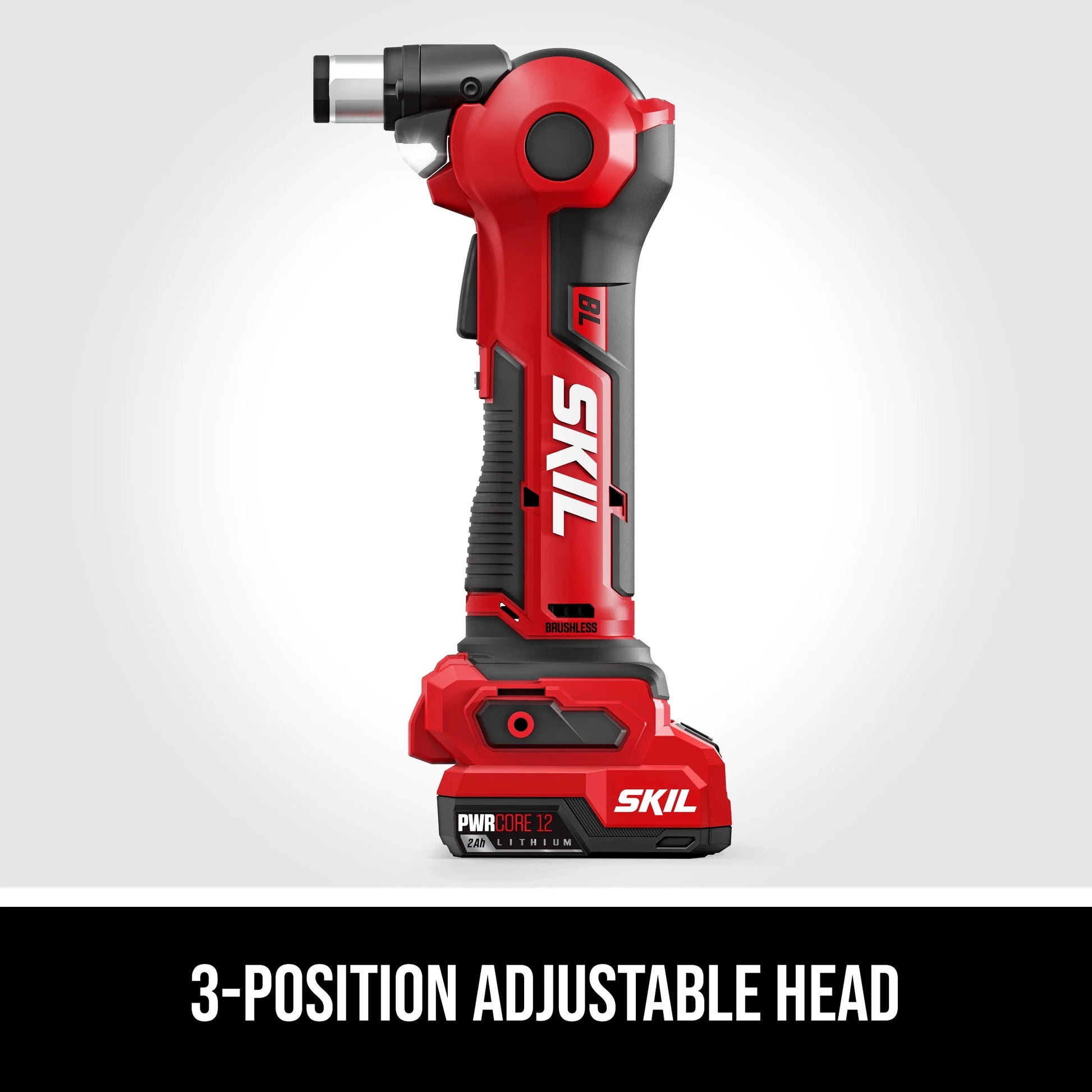 SKIL 12V Brushless Auto Hammer Kit Including 12V 2.0Ah Lithium USB-C Battery and Charger-AH6552A-11