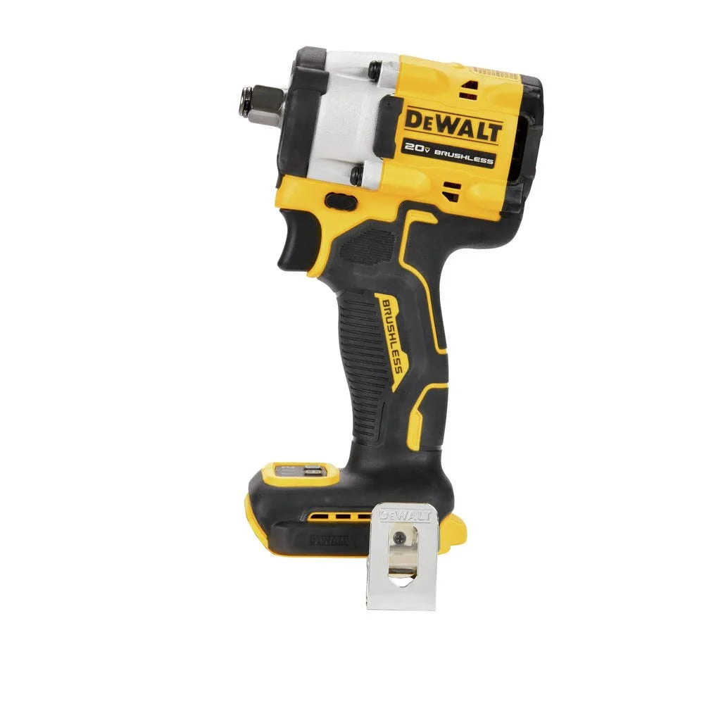 DEWALT ATOMIC 20V MAX* 1/2 in. Cordless Impact Wrench with Hog Ring Anvil (Tool Only) (DCF921B) C47