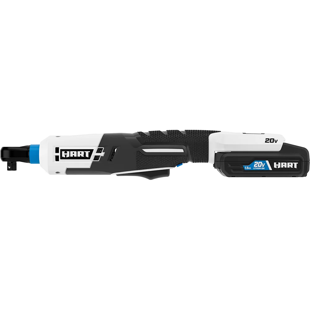 HART 20-Volt 3/8-inch Battery-Powered Ratchet Kit, (1) 1.5Ah Lithium-Ion Battery