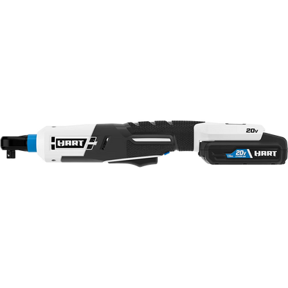 HART 20-Volt 3/8-inch Battery-Powered Ratchet Kit, (1) 1.5Ah Lithium-Ion Battery