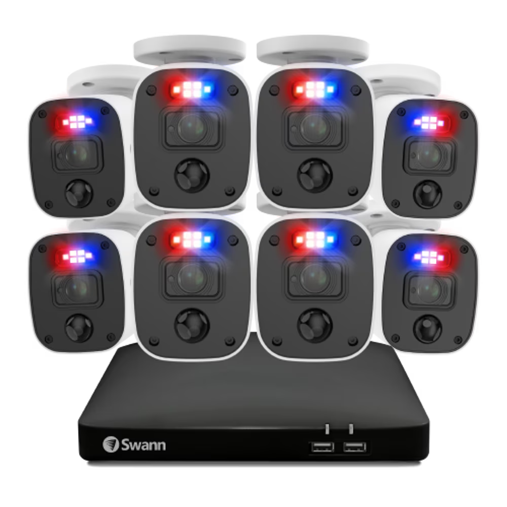 Swann 8 Camera 8 Channel 1080p Full HD Audio/Video DVR Security System