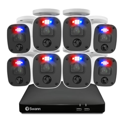 Swann 8 Camera 8 Channel 1080p Full HD Audio/Video DVR Security System