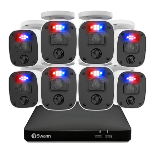 Swann 8 Camera 8 Channel 1080p Full HD Audio/Video DVR Security System
