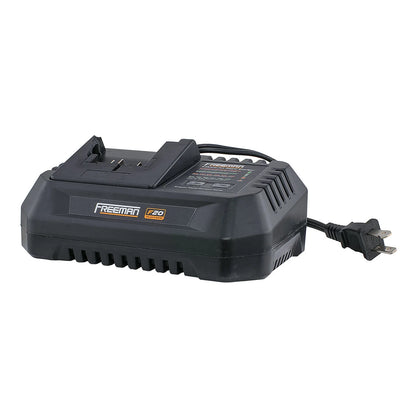 Freeman PE1GCCK 20V Cordless 1 Gal. Air Compressor with 3-in-1 Pneumatic Finish Nailer/Stapler, Battery, Charger, Air Hose, Inflation Accessory Kit and Fasteners (600 Count) - 700 Shots per Charge