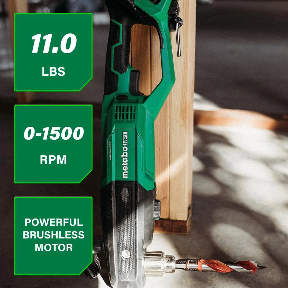 Metabo Hpt 36V Multivolt Cordless 1/2 In High Power Right Angle Drill Kit