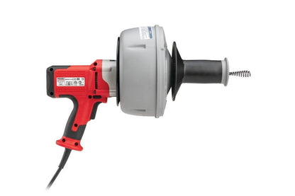 Ridgid K-45 Sink Machine With Manual Controls, 2 Inner Drums, 5 Piece Head Set, Metal Carrying Case, And Gloves