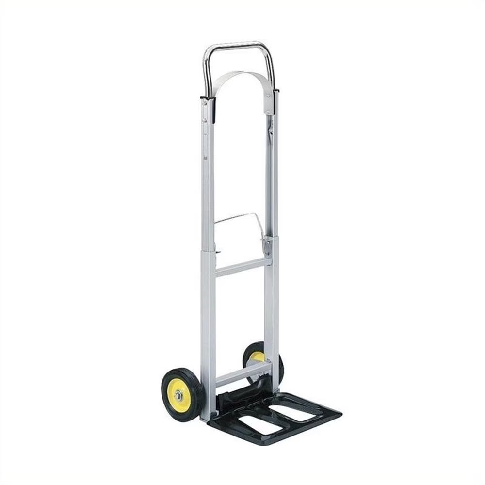 Safco 4061 250 lbs. Capacity 15-1/2 in. x 16-1/2 in. x 43-1/2 in. Hideaway Aluminum Hand Truck