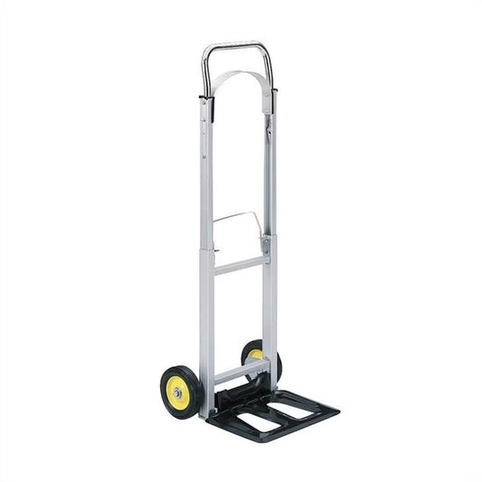 Safco 4061 250 lbs. Capacity 15-1/2 in. x 16-1/2 in. x 43-1/2 in. Hideaway Aluminum Hand Truck