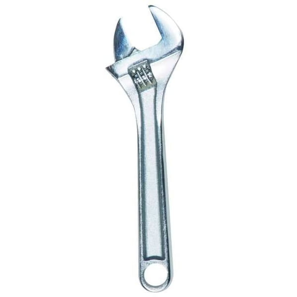 Westward Adj. Wrench,18",2-1/4" Cap.,Chrome 1NYA7