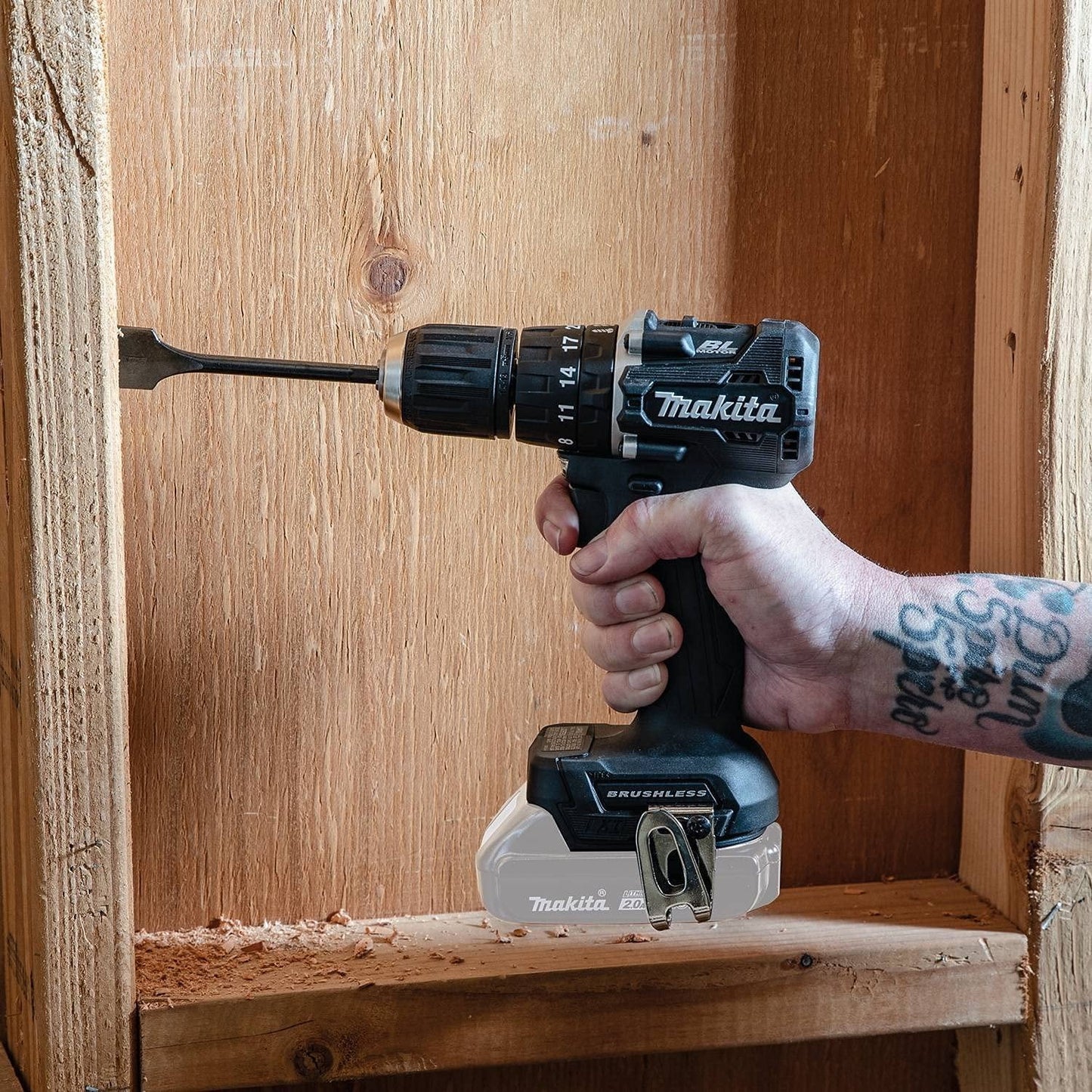 Makita XPH15ZB 18V LXT Brushless Sub-Compact Lithium-Ion 1/2 in. Cordless Hammer Drill-Driver (Tool Only)