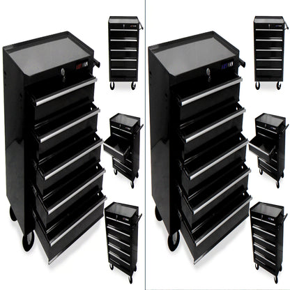 ARTMAN 5 Drawer Rolling Tool Chest, Tool Storage Cabinet with Wheels and Drawers for Garage Warehouse