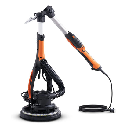 VEVOR 900W Drywall Sander Variable Speed 800 to 1800RPM, Self Suction