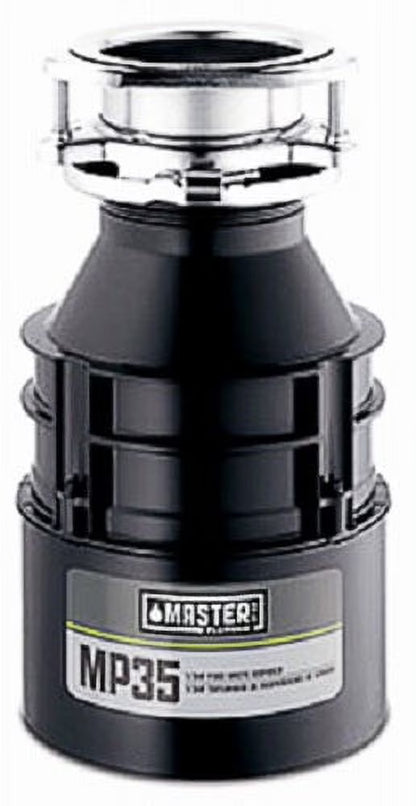 Master Plumber MP35 1/3 HP Kitchen Waste Disposer/Disposal - Quantity of 1