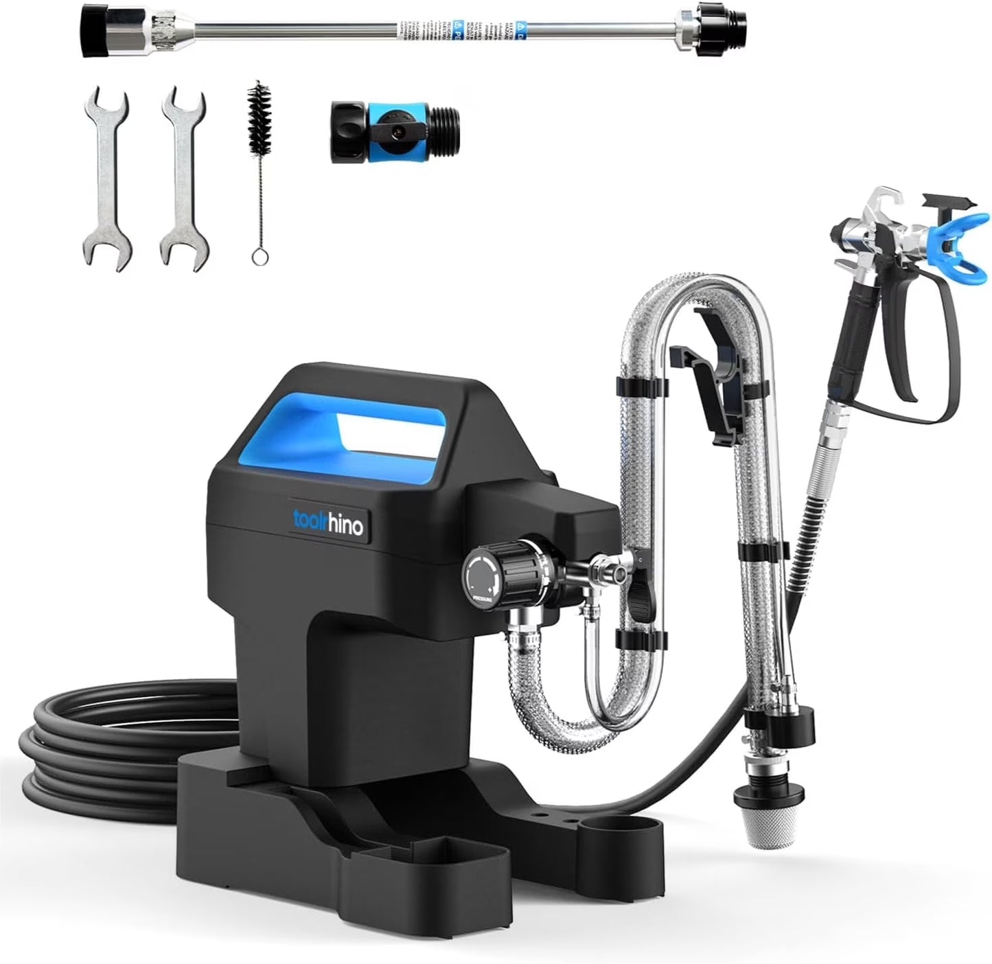 Toolant Blue Compressed Air Power Paint Sprayer, 5 Gal, 1 Piece