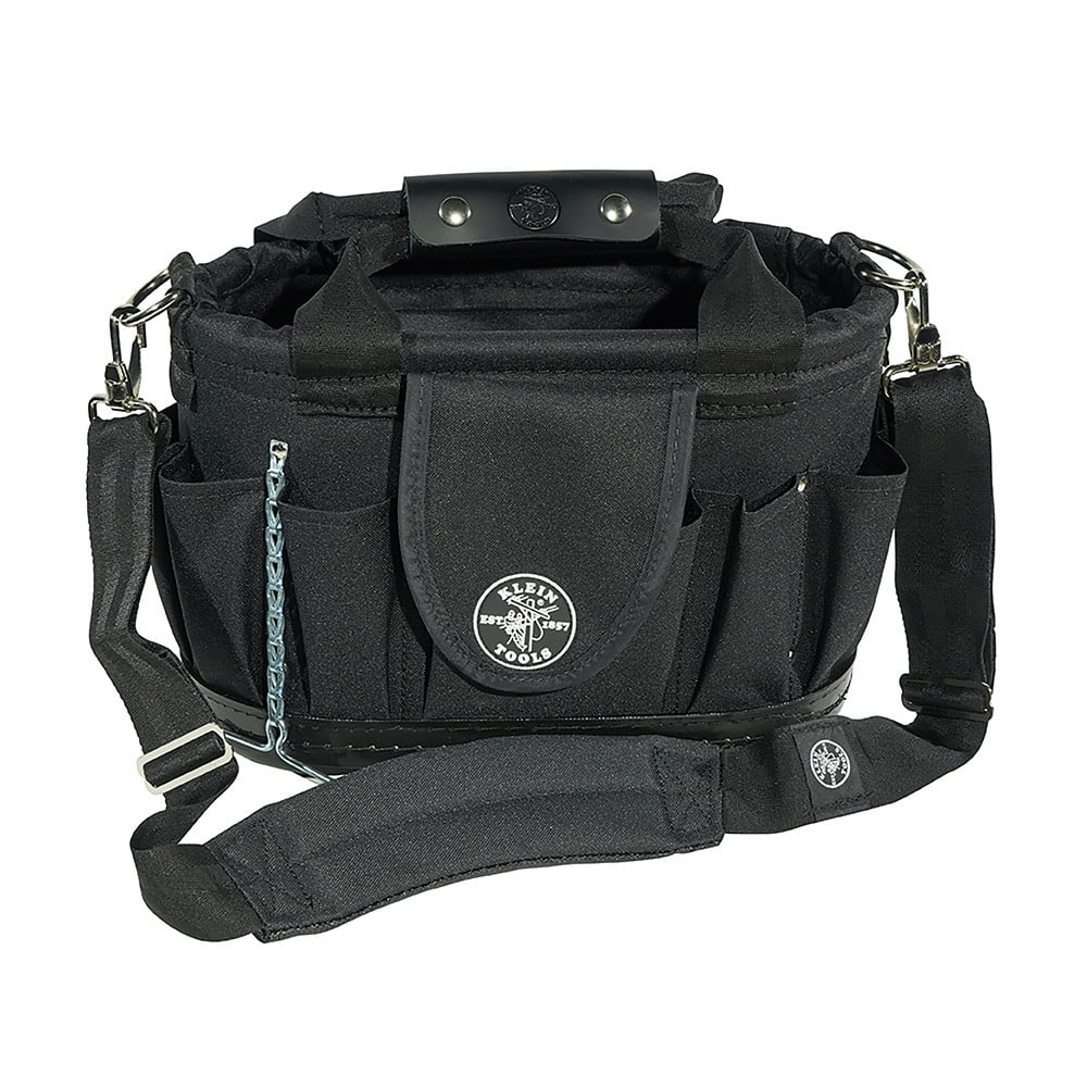 Klein Tools 58890 17 Pocket Tool Tote with Shoulder Strap