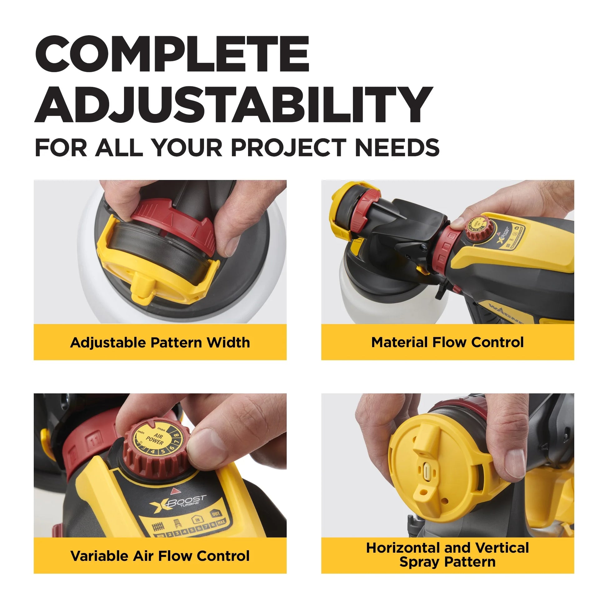 Wagner Flexio 595 5 psi Metal HVLP Paint Sprayer