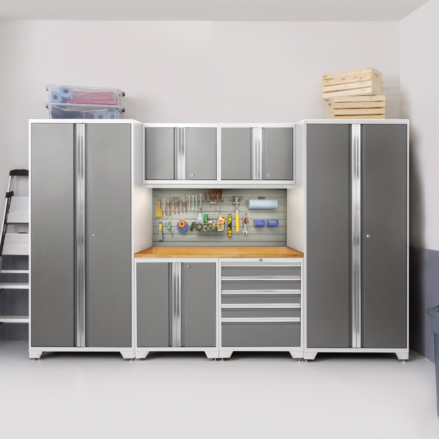 NewAge Products Pro 3.0 Series Storage Cabinet 7-piece Set