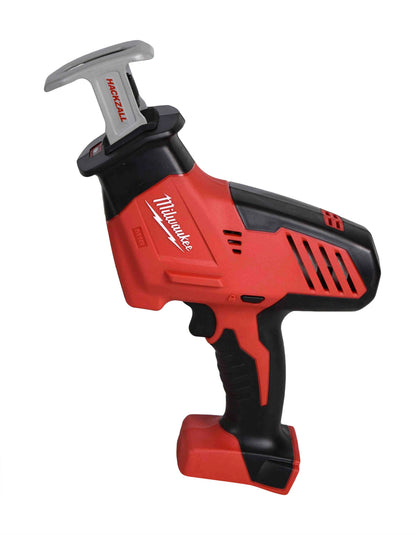 Milwaukee M18 Cordless 18V 4-Tool Kit (Drill/Driver, Hackzall, Impact Driver, Light) 2695-24 with (2) 3Ah Batteries, Charger, & Tool Bag
