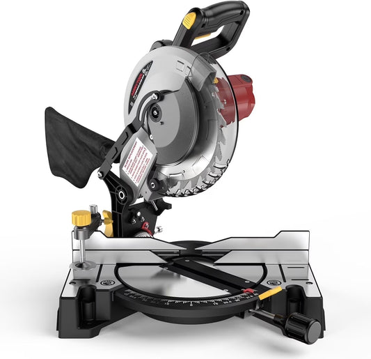 10-inch Compound Miter Saw 15 Amp Single Bevel 0-45? with 36T Blade Power Saw