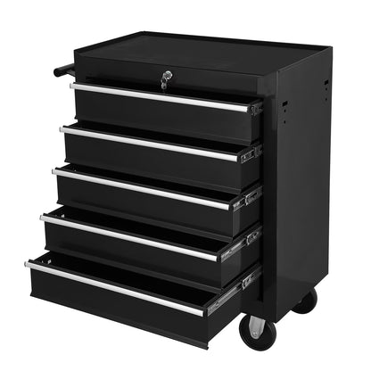 Tool Chest New 5 Drawer Rolling Tool Box 24.25" x 12.99"