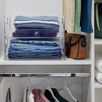 Clearly Open Front Closet Storage Bin 16' x 10' x 6'