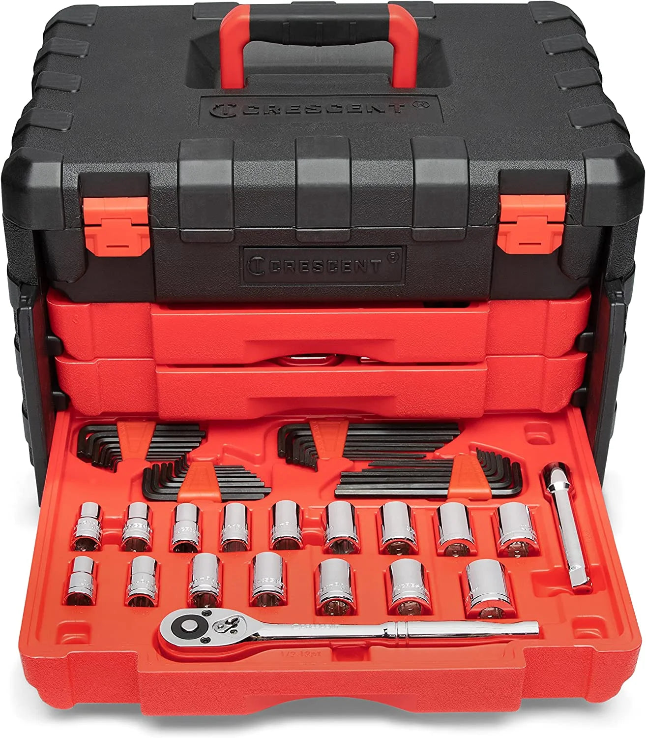 Gearwrench CTK229C 229 Piece 1/4" 3/8" & 1/2" Drive Mechanics Hand Tool Set