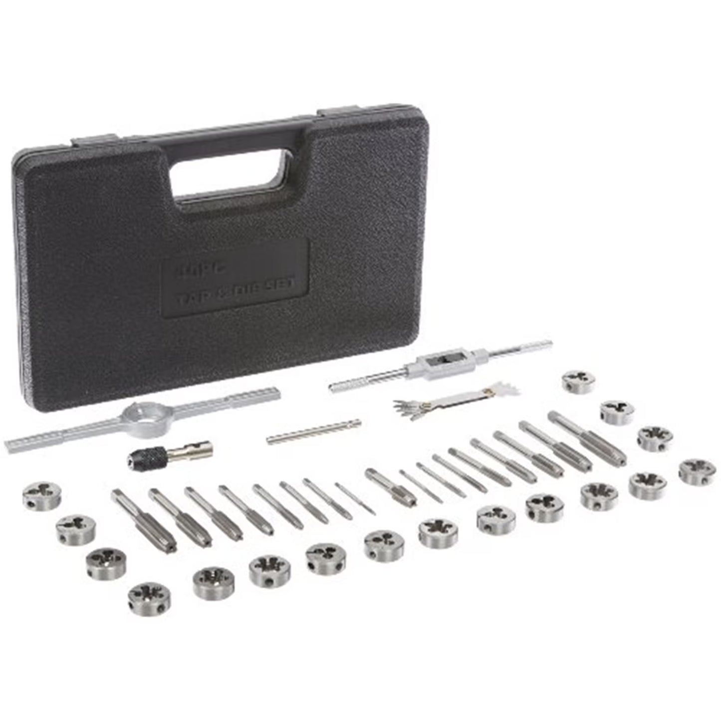 3.00mm - 12.00mm HSS with Round Die Die and Tap, DWT40PC-HS-MM-ROUND