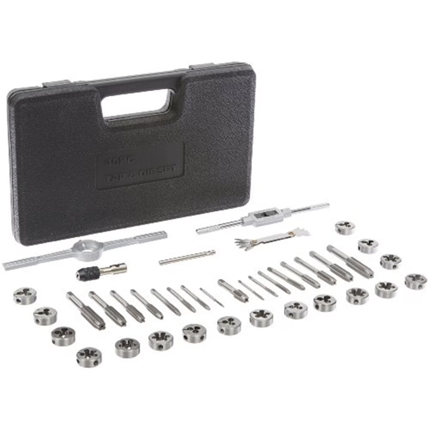 3.00mm - 12.00mm HSS with Round Die Die and Tap, DWT40PC-HS-MM-ROUND