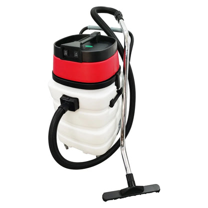 Techtongda 24 Gallon Industrial Wet and Dry Vacuum Cleaner Commercial Water Suction Machine 2-motors