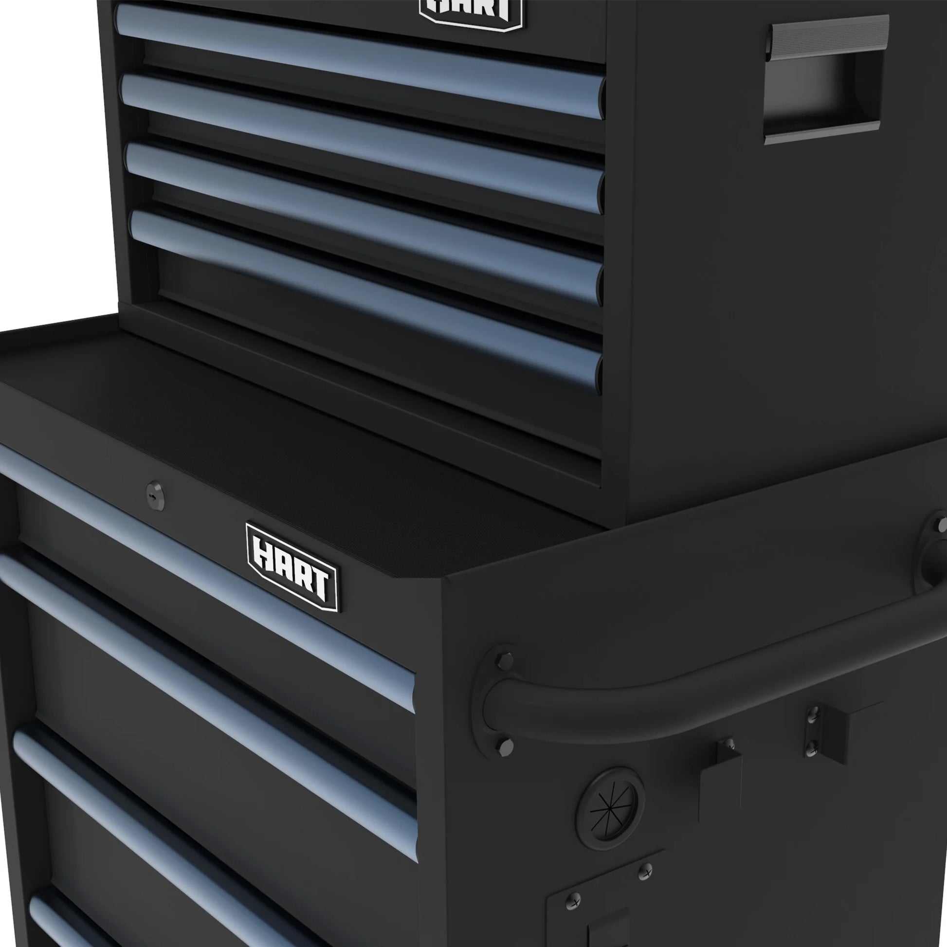 HART 26-Inch 4-Drawer Heavy-Duty Steel Tool Chest, Locking Garage Storage Organizer