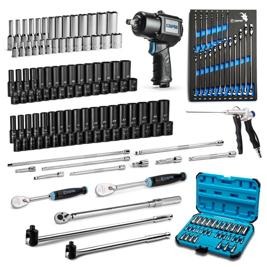 Capri Tools Apprentice Mechanics Tool Set, 161-Piece, Metric