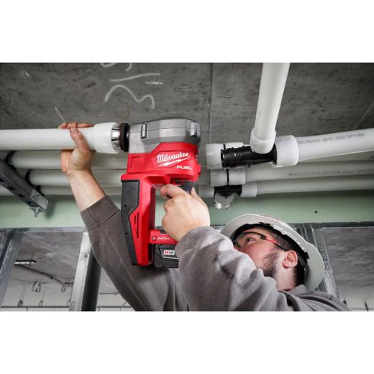 Milwaukee Tool M18 FUEL 2" ProPEX Expander Kit w/ONE-KEY with 1 1/4"-2" Expander Heads