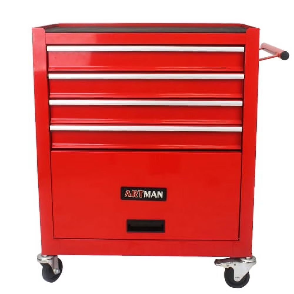ARTMAN 4 Drawers Rolling Tool Cart With Wheels,Metal Tool Chest Garage Storage Cabinet,Removable Toolbox Organizer for Workshop, Garage