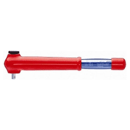 KNIPEX REVERSIBLE TORQUE WRENCH-1,000V INSLTD-3/8IN DR