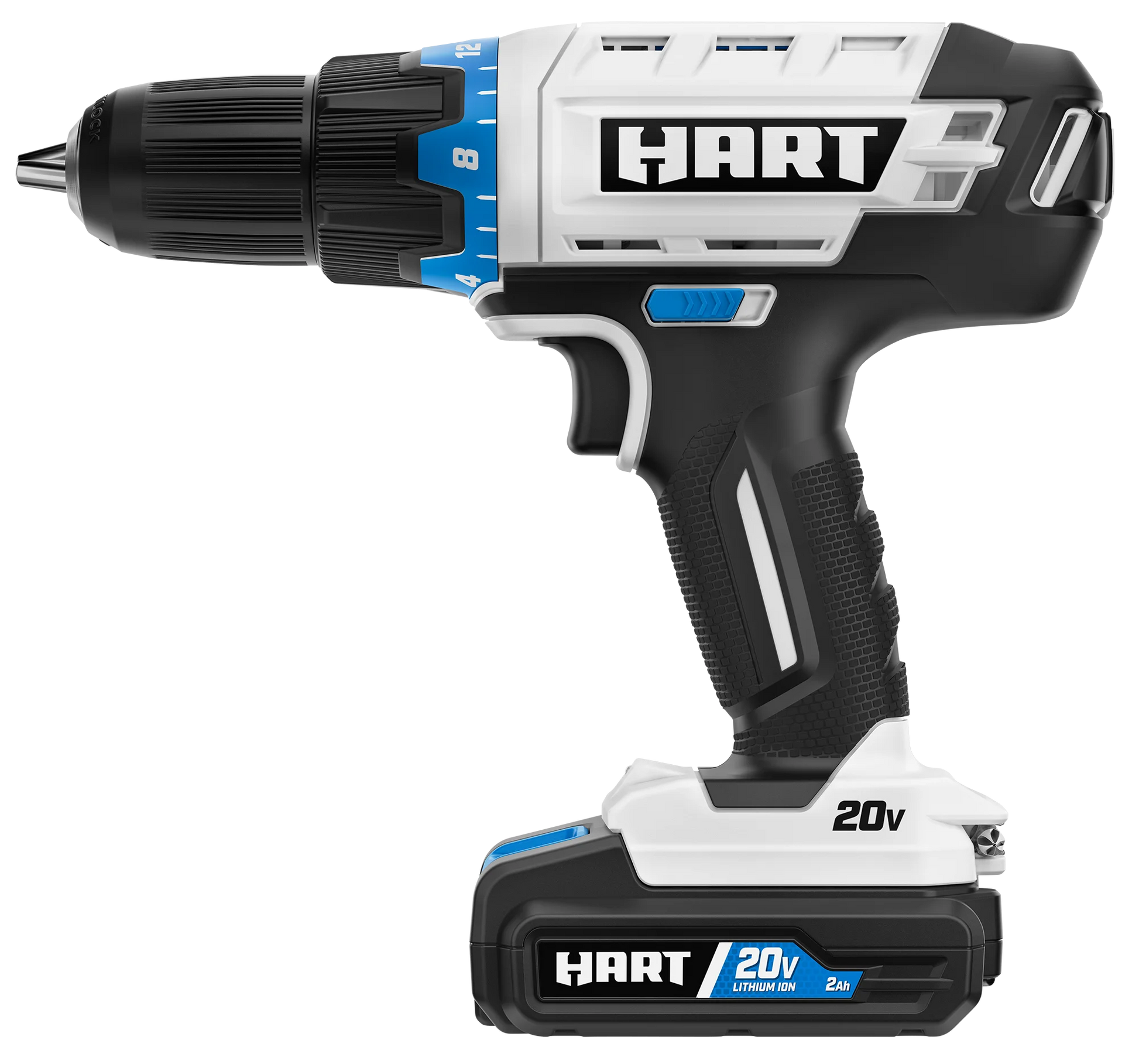 HART 20-Volt 3-Tool Combo Kit (2) 2.0Ah Lithium-Ion Batteries