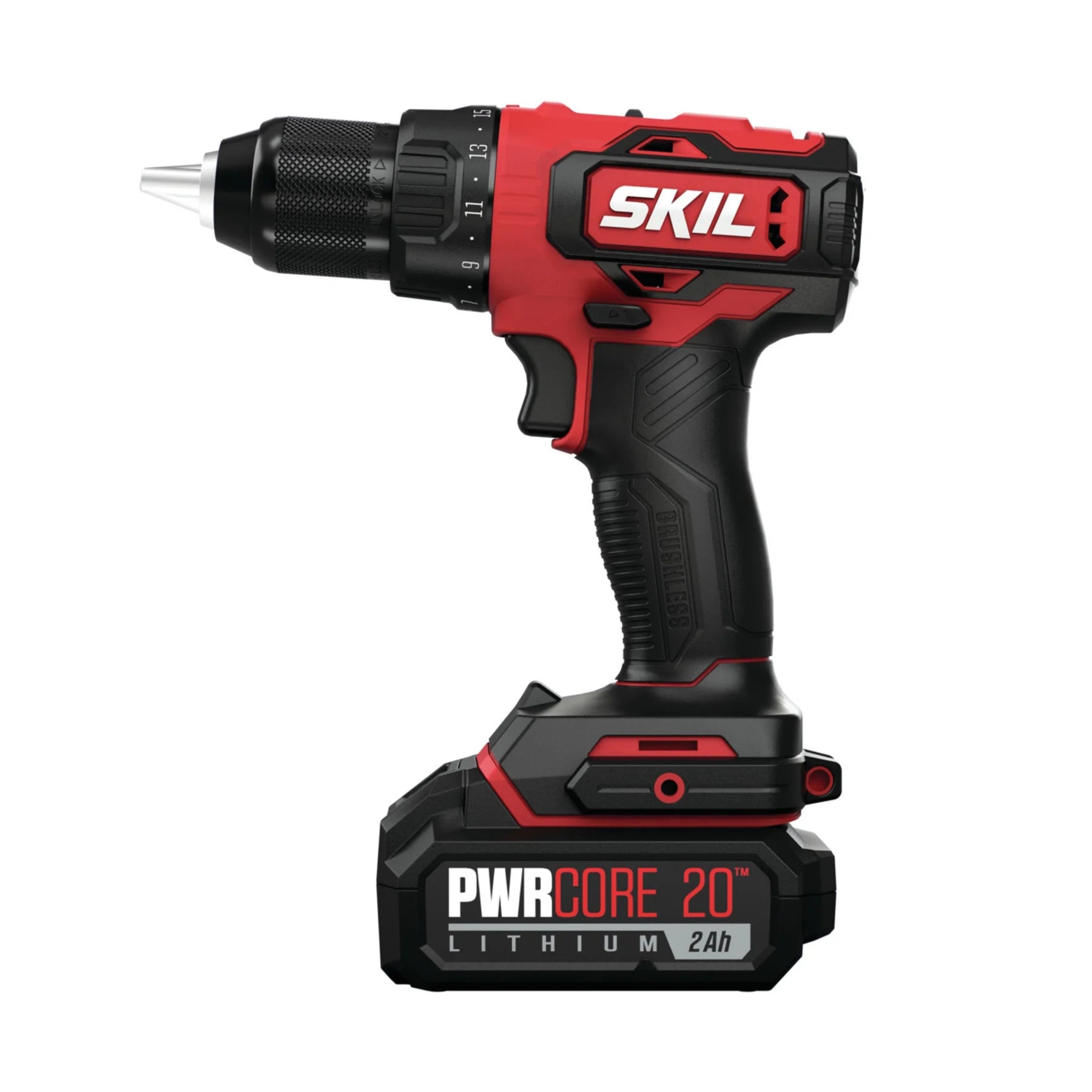 SKIL PWR CORE 20? Brushless 20V Cordless 1/2 In. Drill Driver Kit