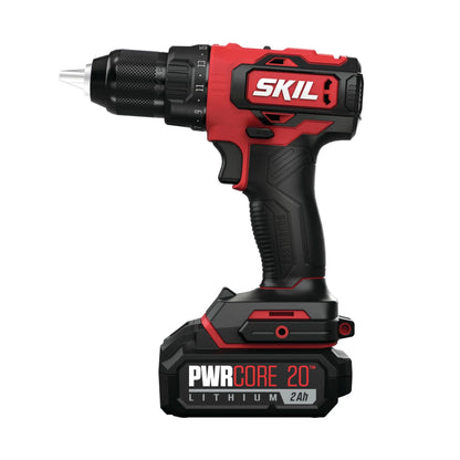 SKIL PWR CORE 20? Brushless 20V Cordless 1/2 In. Drill Driver Kit