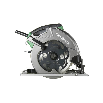 Restored Metabo HPT C7SB3M 15 Amp Single Bevel 7-1/4 in. Corded Circular Saw with Blower Function, and Aluminum Die Cast Base (Refurbished)