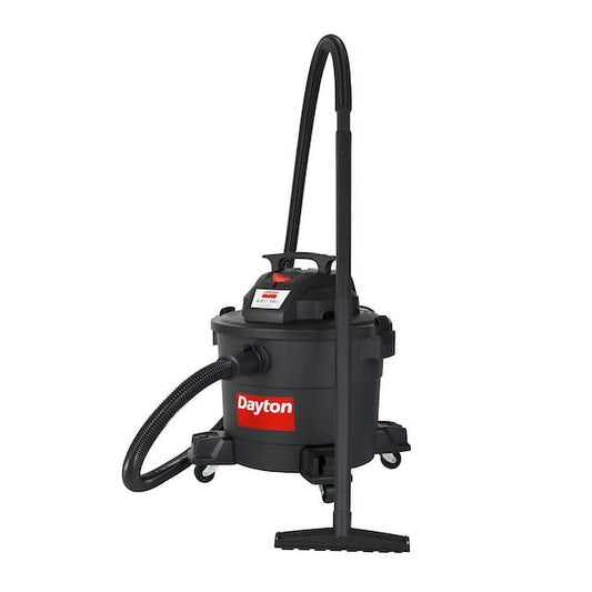 Dayton Contractor Wet/Dry Vacuum,10 gal,1,200 W 61HV83