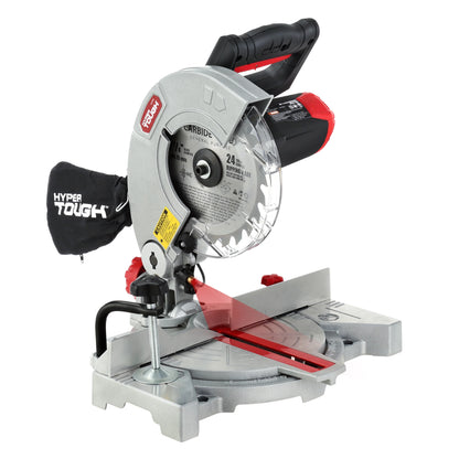Hyper Tough 9A 7-1/4 inch Corded Compound Miter Saw, New Condition