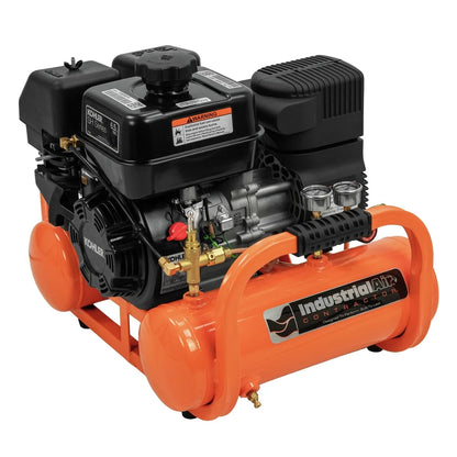 Industrial Air CTA6590412 Steel Orange 6.5 HP 155 PSI Oil-free Air Compressor 4 gal